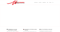 Desktop Screenshot of mediadynamicsav.ca